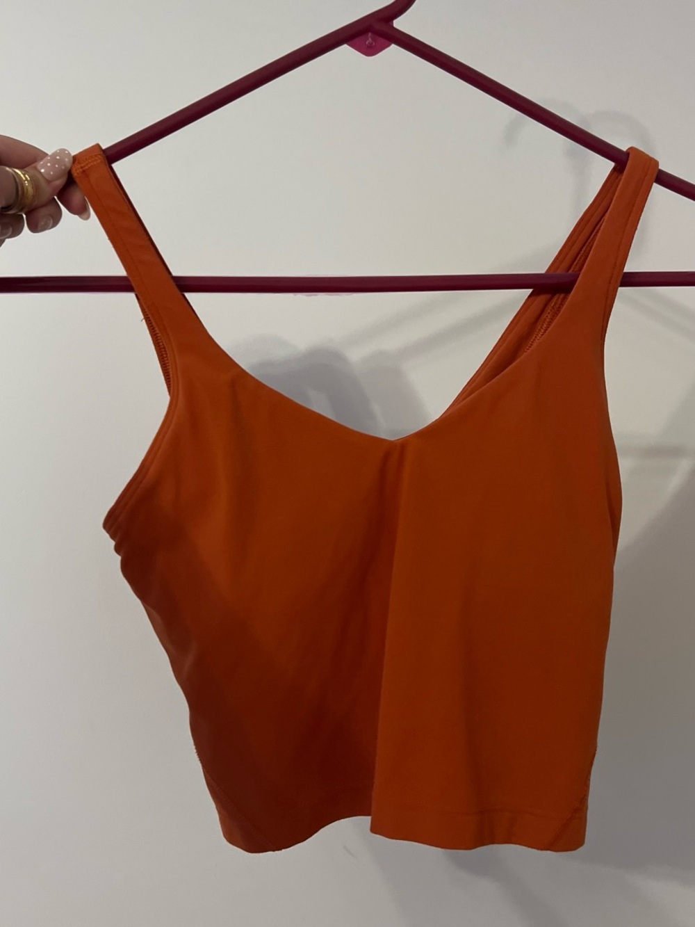 Burnt Orange Lululemon Align Tank